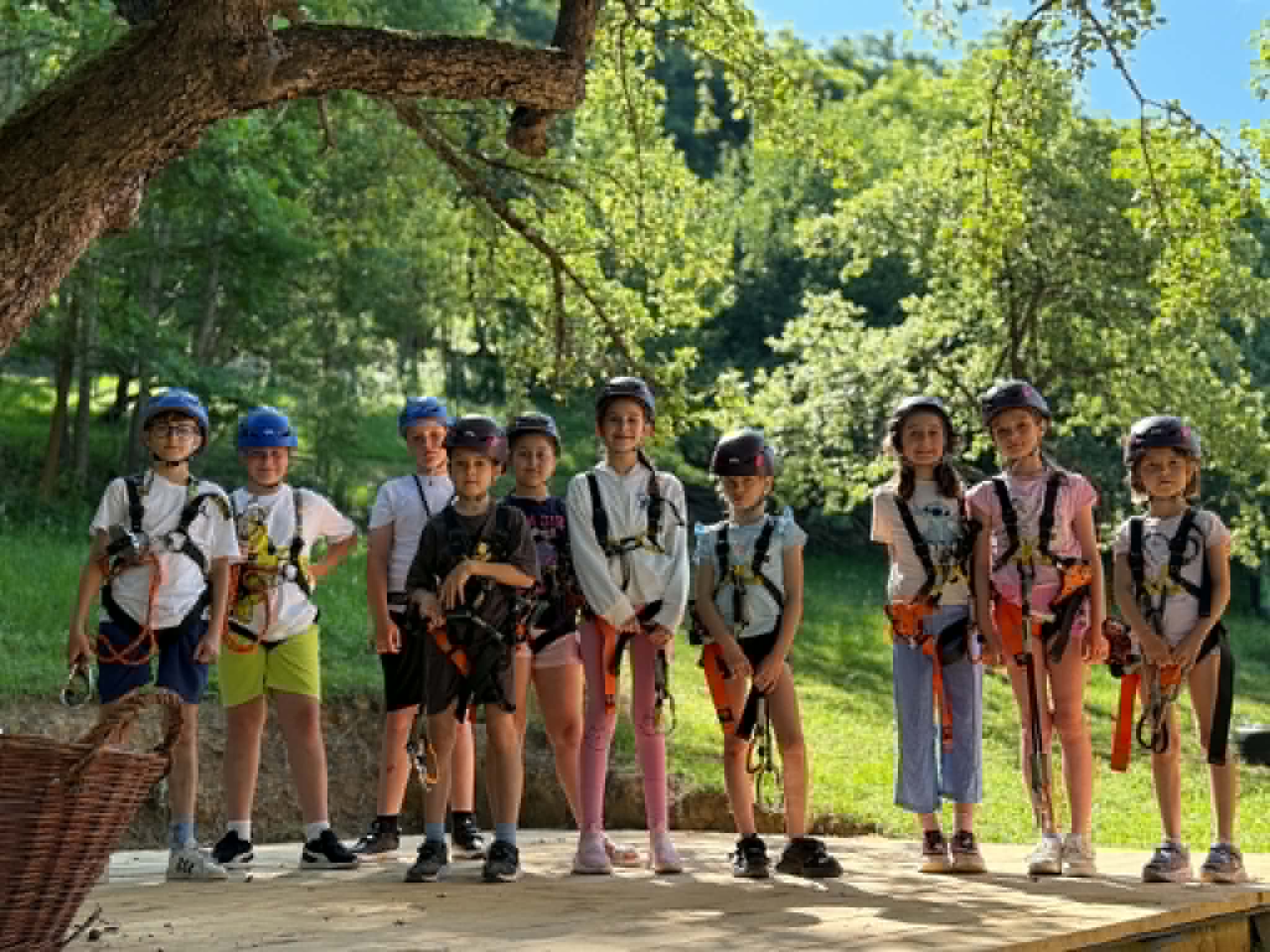 Grup echipat, gata de trasee